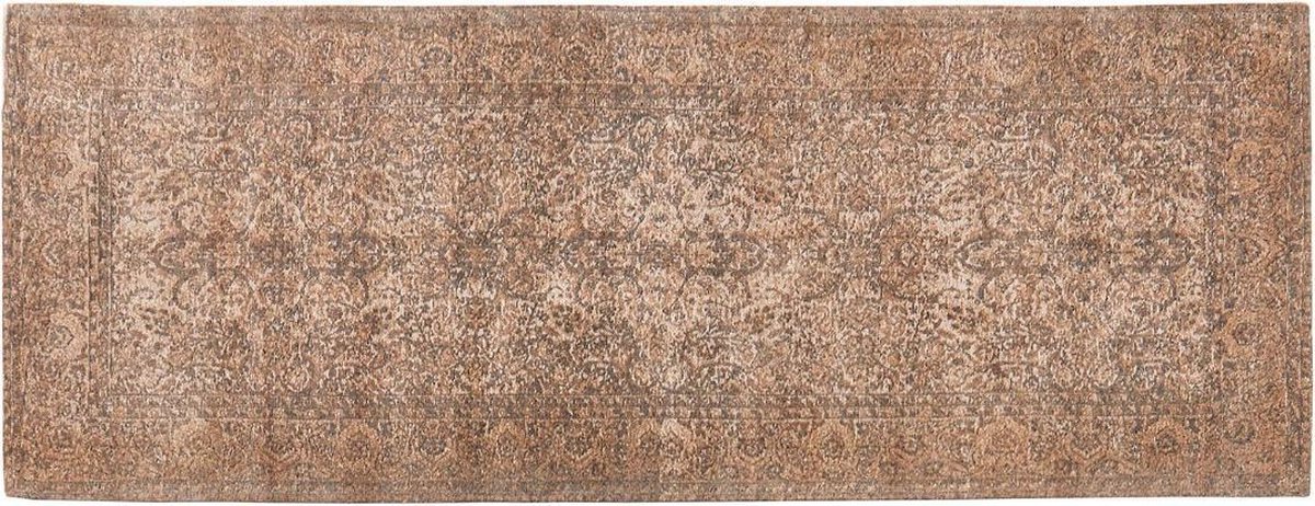 vloerkleed karma geweven nude 75 x 200