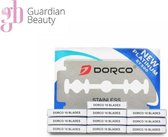 Voordeelverpakking Dorco Platinums scheermesjes Doos 10x10 - Double Edge