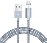 Hoco Magnetic Series Micro-USB Kabel 1m Metal Gray