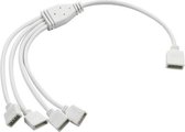 LED Strip RGBW splitter kabel in 4 delen