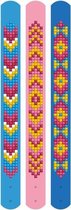 DIAMOND DOTZ Dotzies Waves Armbandjes - Diamond Painting - 804 Dotz - 21x2 cm