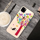 iPhone 11 Pro Max (6,5 inch) - hoes, cover, case - TPU - Boom met kat