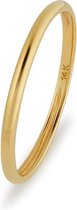 Isabel Bernard Le Marais Solene 14 karaat gouden stacking ring (Maat: 56) - Goudkleurig