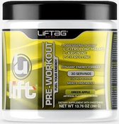 Ulift Pre-workout - 390 Gram (30 Doseringen) - Green Apple