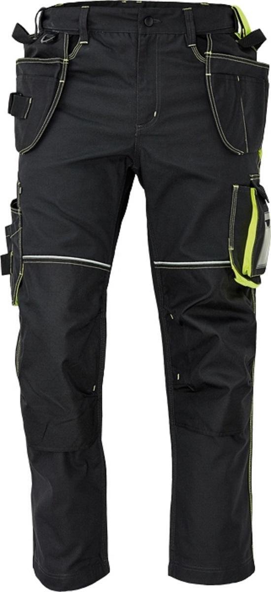 Knoxfield werkbroek -Worker 320 antraciet/geel, maat 58