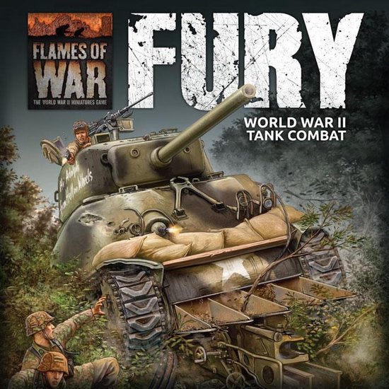 Afbeelding van het spel Fury  Flames of war Starters set