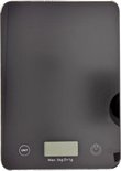 Impuls Digitale Precisie Keuken Weegschaal - tot 5000 Gram (5kg) - Tarra Functie - Ophangbaar - Elektrisch - Inclusief Gratis Batterij - Glazen Keukenweegschaal