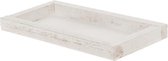 Décoration Dijk Natural Collections Plateau Bois White-Lavé 28 X 15 X 2,5 cm