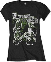 5 Seconds Of Summer Dames Tshirt -XL- Live! Collage Zwart