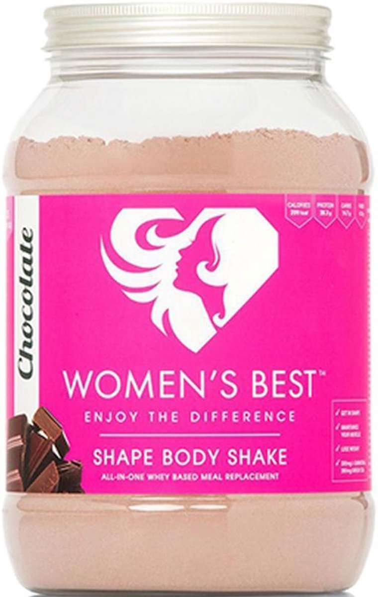 Womens Best Shape Body Shake - Eiwitshake - Vanille - 1000 gram (33 shakes)
