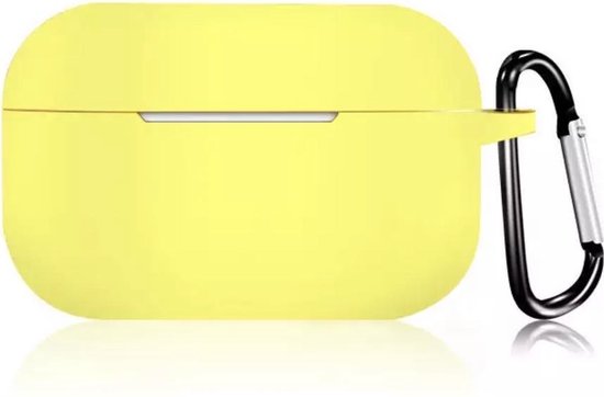 Nemteur hoes voor Airpods Pro 3, dun beschermend Silicone Case voor Air Pods Pro 3 2025 (USB-C) Skin Front LED zichtbaar siliconen hoesje, Roze