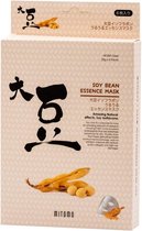 Soy Bean - Japan Skincare Rituals - Gezichtsmasker met o.a. Antioxidanten - Gezichtsverzorging vrouw - 4 St. Voordeelverpakking