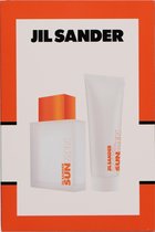 Heren cadeauset: Jil Sander Sun Men eau de toilette 75ml + shampoo 75ml