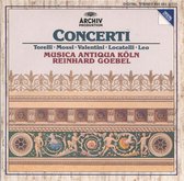 Concerti - Torelli. Mossi . Valentini. Locatelli.Leo -  Antiqua Köln - Reinhard Goebel