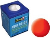Revell Aqua  #25 Luminous Orange - Matt - RAL2005 - Acryl - 18ml Verf potje