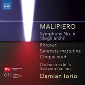 Orchestra Della Svizzera Italiana, Damian Iorio - Malipiero: Symphony No.6 'Degli Archi' (CD)