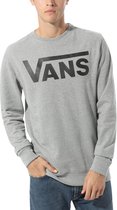 Pull Homme Vans Classic Crew II - Cement Heather / Black - Taille XS