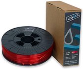 Lay3rs M-ABS Red Transparant - 2.85 mm