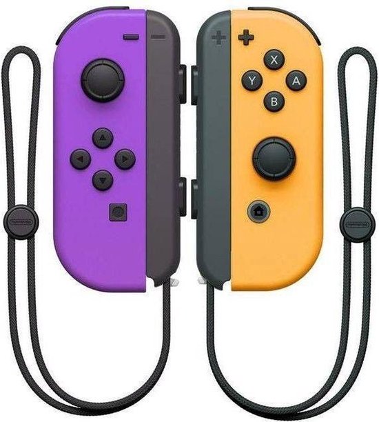 bol.com | Nintendo Joy-Con Controller - Paars/Oranje - Switch