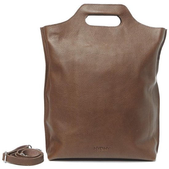 MYOMY My Carry Bag Dames Shopper Bruin bol