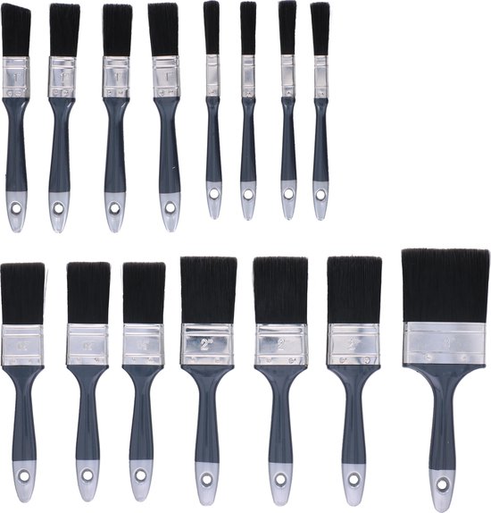 Xptieeck 30 stuks kleine detailkwasten, 3 maten, 0 00 000