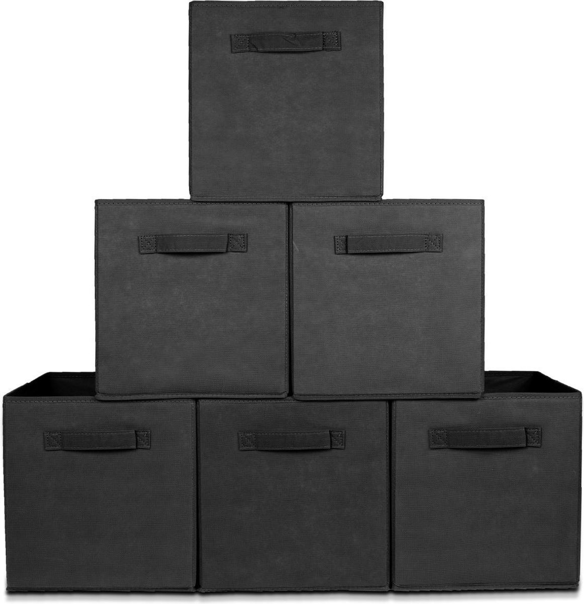 LifeGoods Kast Organizers - Set: 6 Stuks - Multifunctioneel Opberg Box/Doos/Mand/Vakken - Opbergsyst
