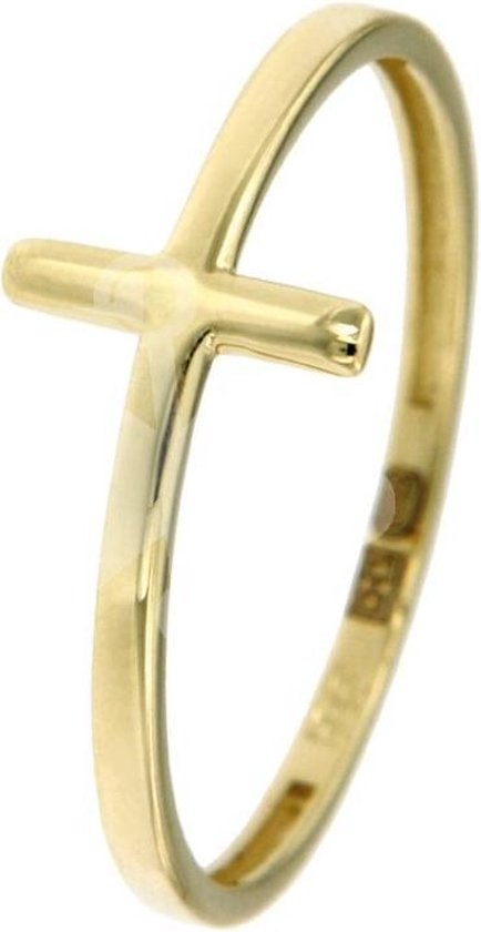 Elegante karaat gouden ring | bol.com