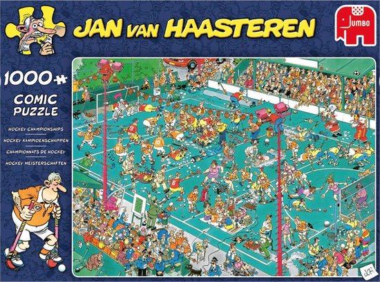 Nauwgezet Belastingbetaler meisje Jan van Haasteren Hockey Championships 1000 pieces | New2Puzzles
