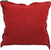 Sierkussen Cooked Wool Rood-373