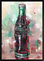 Coca Cola schilderij (reproductie) 51x71cm