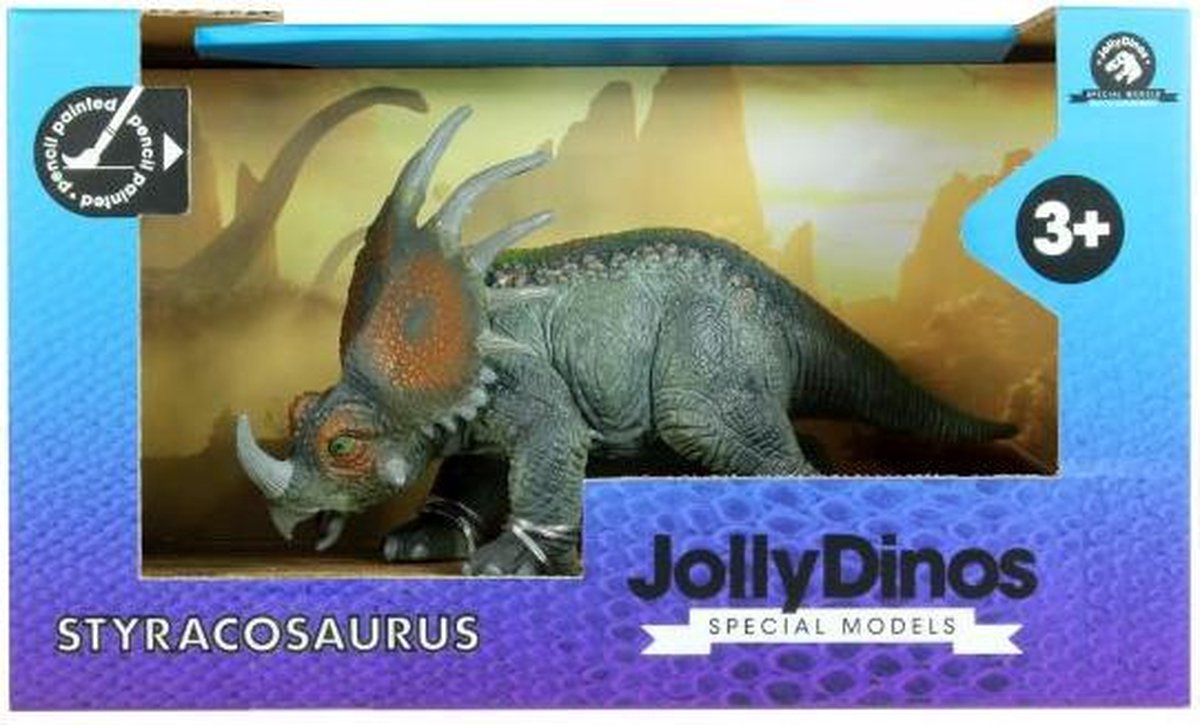 JollyDinos - Styracosaurus - dinosaurus speelgoed - dinosaurus - Jurassic - Jollity Works