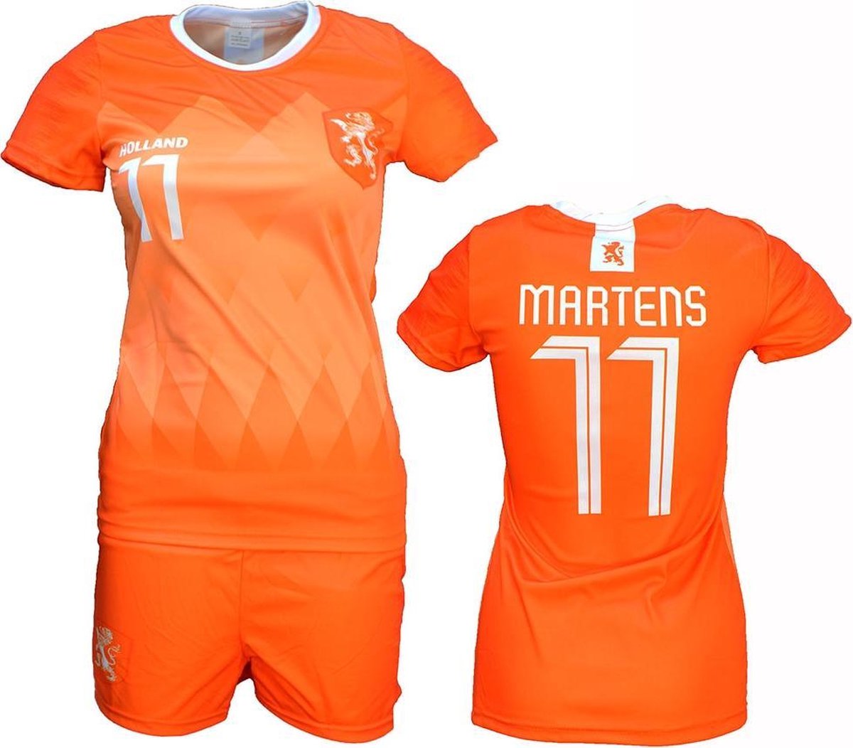 positie meesterwerk handelaar Nederlands Elftal Vrouwen Replica Lieke Martens Voetbal Thuis T-Shirt +  Broek Set... | bol.com