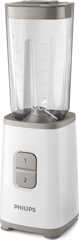 Productinformatie - Philips HR2602/00 - Philips Daily Collection Mini-blender 350 W, gourde nomade