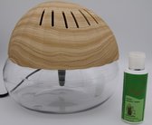 Revitalisor Schelp - Luchtreiniger Startpakket Met Bio5e Citronella Olie