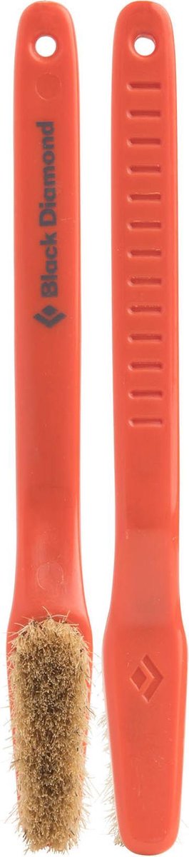 Black Diamond Boudering Brush Eenvoudige plastic boulderborstel  Small oranje