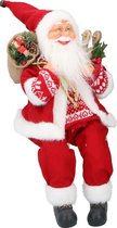 Christmas Gifts kerstman - 46 cm - rood