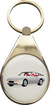 sleutelhanger - RVS - Porsche - 944