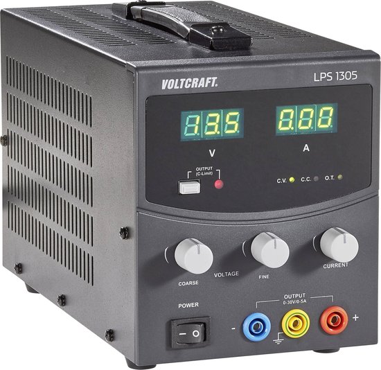 Alimentation de laboratoire VOLTCRAFT LPS1305, réglable 0 - 30 Vdc 0 - 5 A 150 W Nombre de sorties 1 x