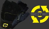 Scitec Nutrition - Trainingshandschoenen - Unisex - Workout Gloves - Yellow Style - S