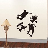 3D Sticker Decoratie Hot Sale Home Decoration Skateboard Sports Vinyl Wall Stickers Quotes Wall Decals Home Decor SW-13