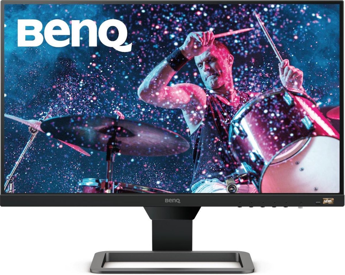 BenQ - Full HD IPS Monitor EW2480 - HDRI Beeldscherm - HDMI - Eye Care - Geintegreerde Speakers - 24 inch