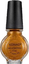 KONAD stempellak GOUD BRUIN / GOLD BROWN 12, 11 ml  -