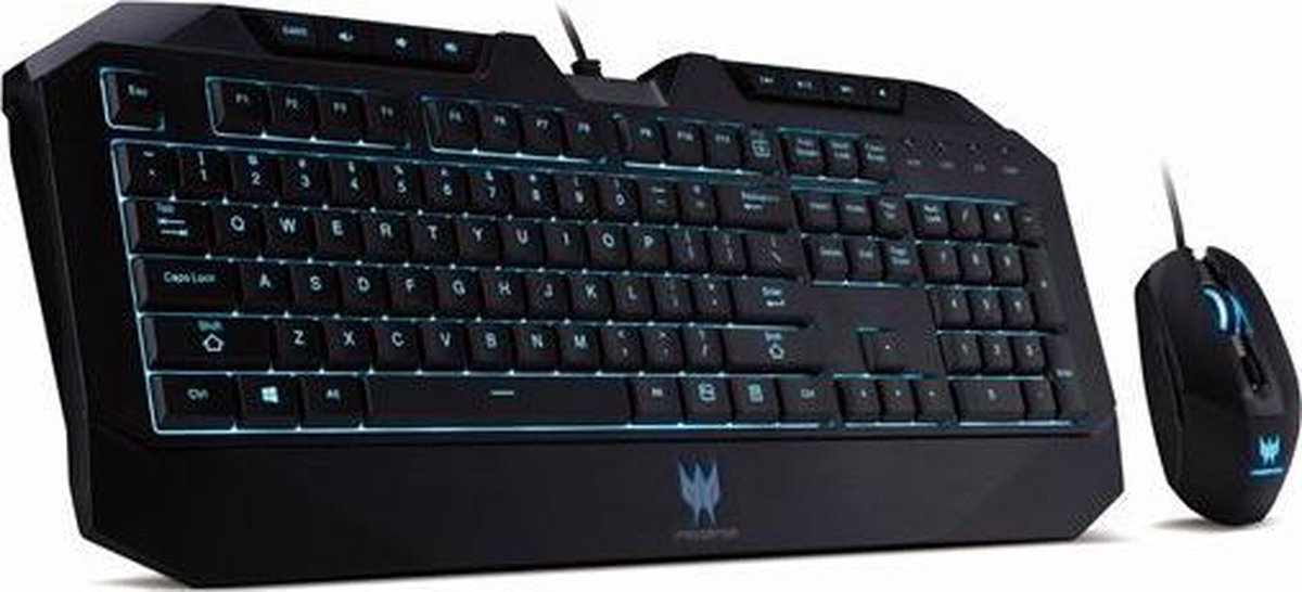 Acer Predator Blue kit USB Game Keyboard Muis
