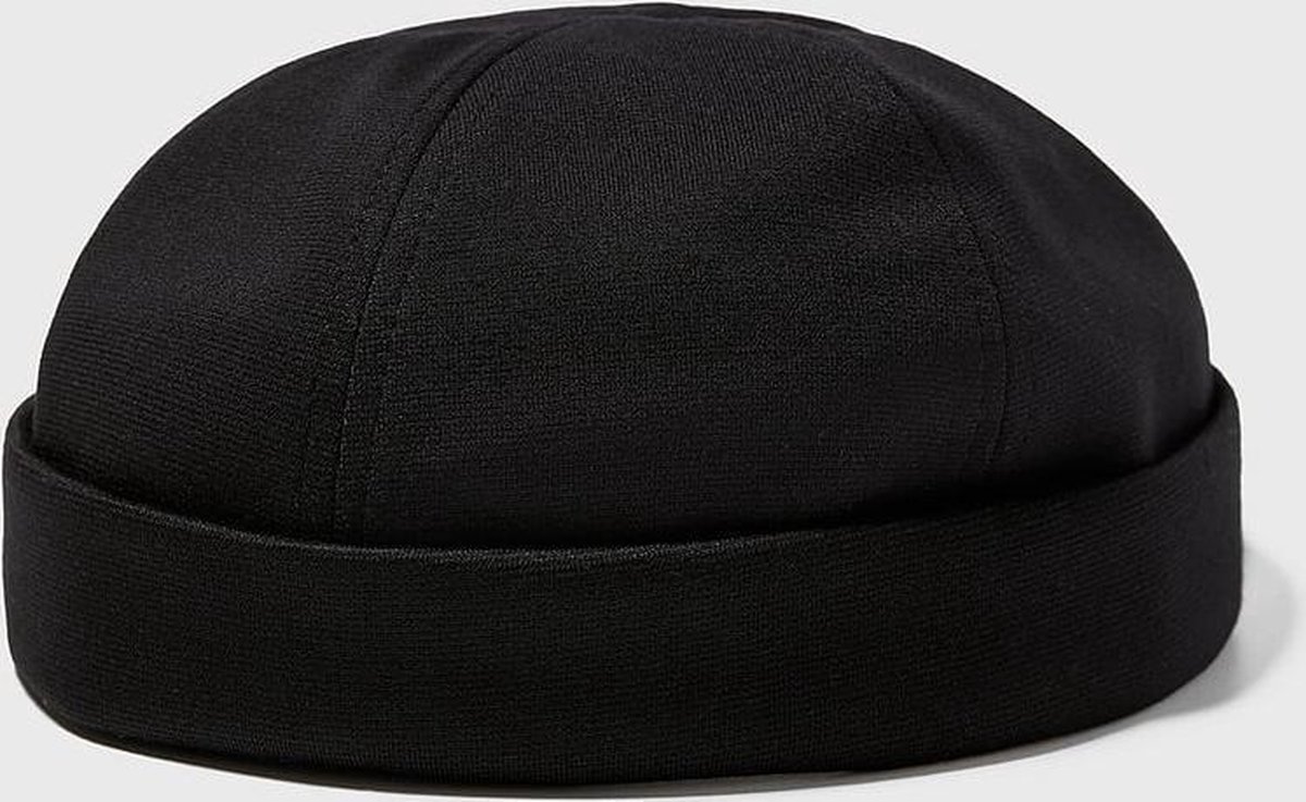 Beanie Cap Fisherman -Verstelbaar-Hat-Hoed-Beanie cap -Beanie Hippie One Zwart