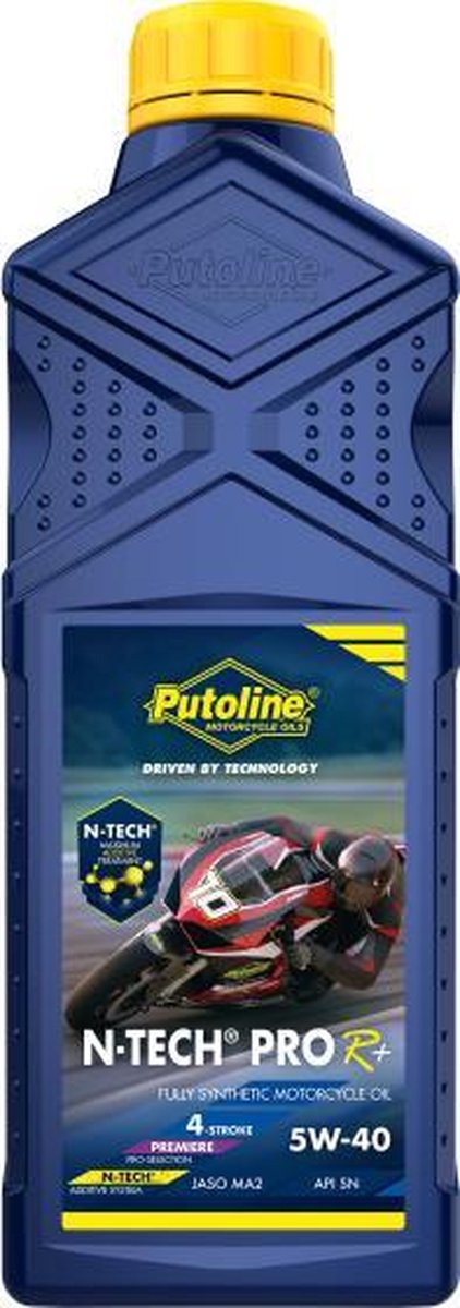 Putoline N-TECH® PRO R+ 5W-40 1L | 4-takt Motorfiets Motorolie