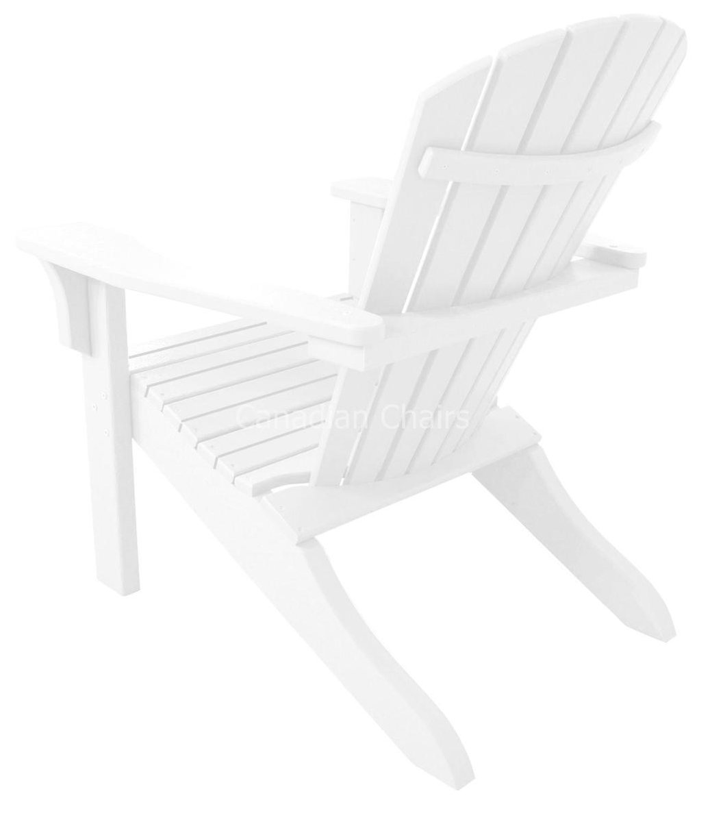 Classic Cabane Muskoka/ Adirondack chair white