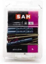 8x SAM Plug lange expansie + schroef 8x65mm 817886 G2