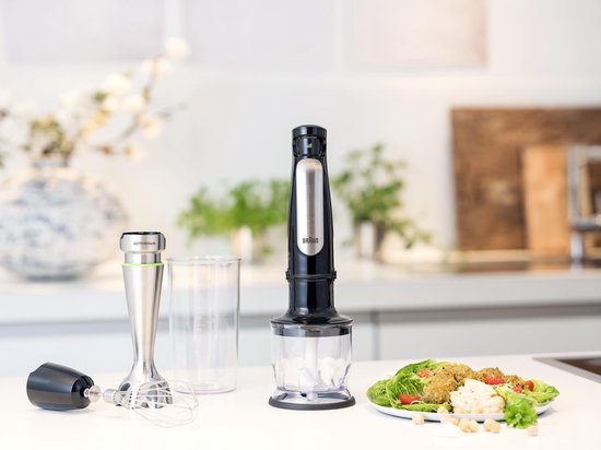 Braun MultiQuick 7X MQ7035X - Staafmixer - Zwart