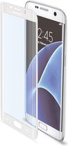 Celly Screenprotector Full Glass Galaxy S7 Edge White