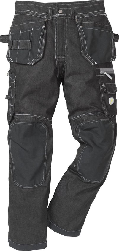 Fristads Werkbroek Denim 229 Dy - Zwart - C46